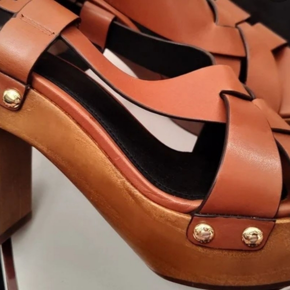 COACH ADESSA PLATFORM HEELS - Picture 6 of 6